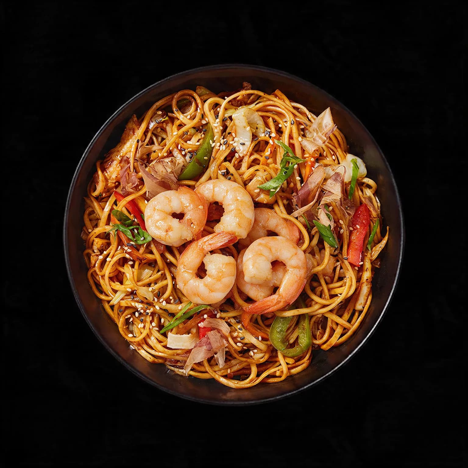 Nouilles Crevettes