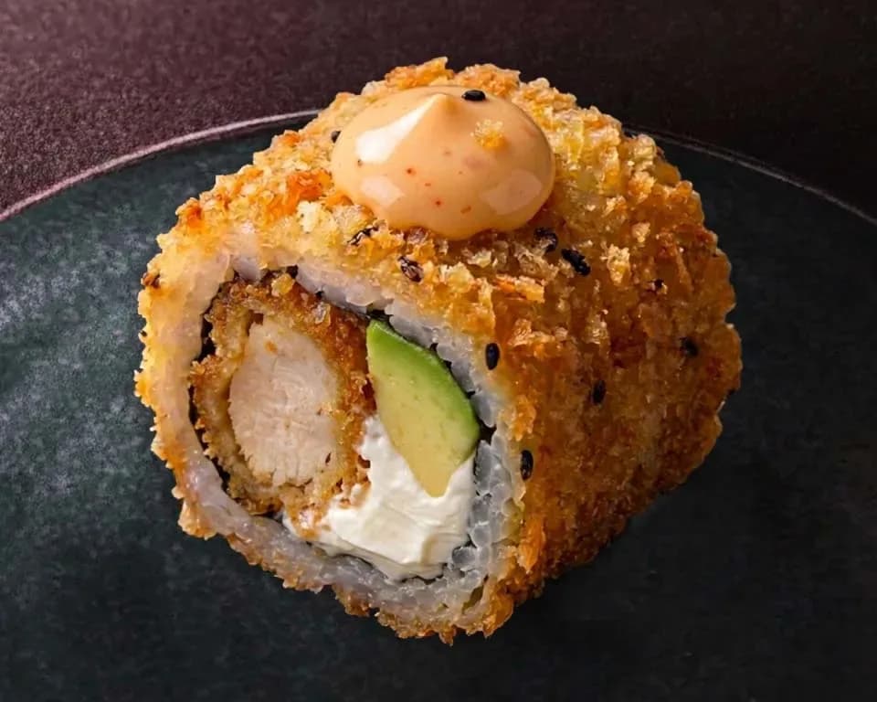 California Crunchy Poulet Avocat Fromage x8
