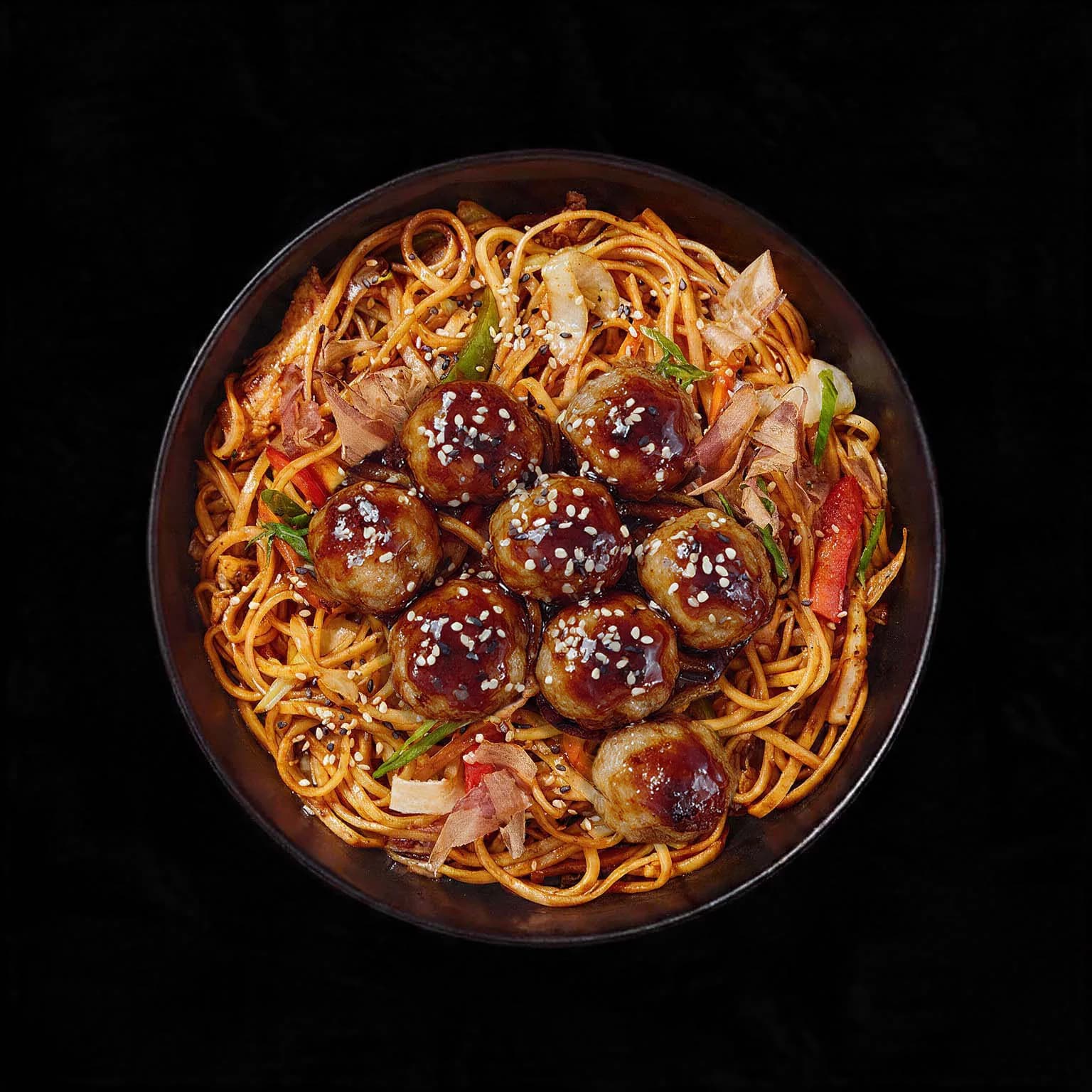Nouilles Boulettes de Poulet